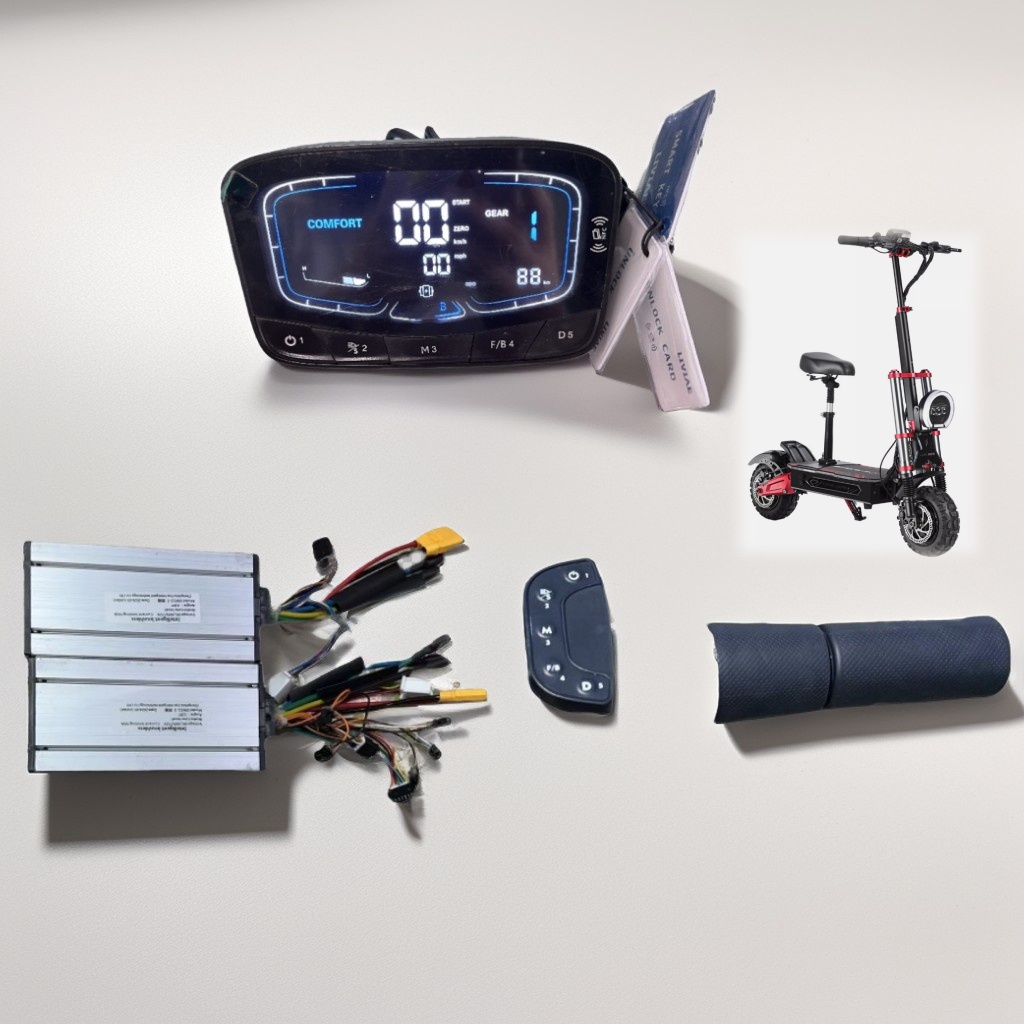 72V 45A Dual Controller - Boyueda S5 60V 45A Electric Scooter