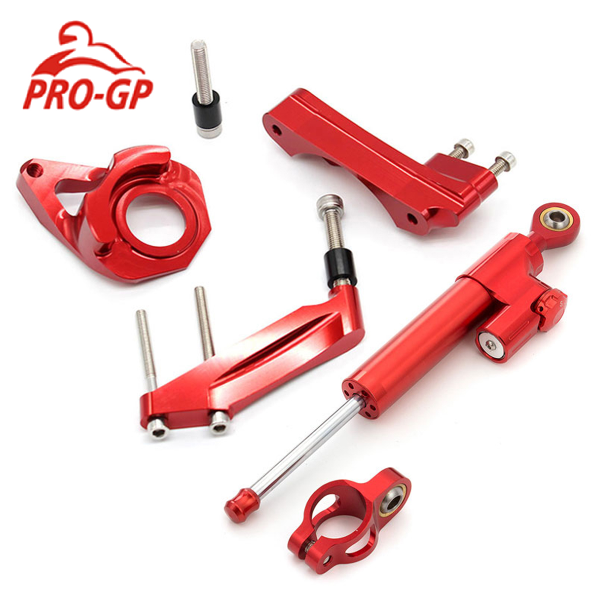 For Suzuki GSXR600 750 K4 2001 - Steering Damper Stabilizer Kit Cnc 评论和价格