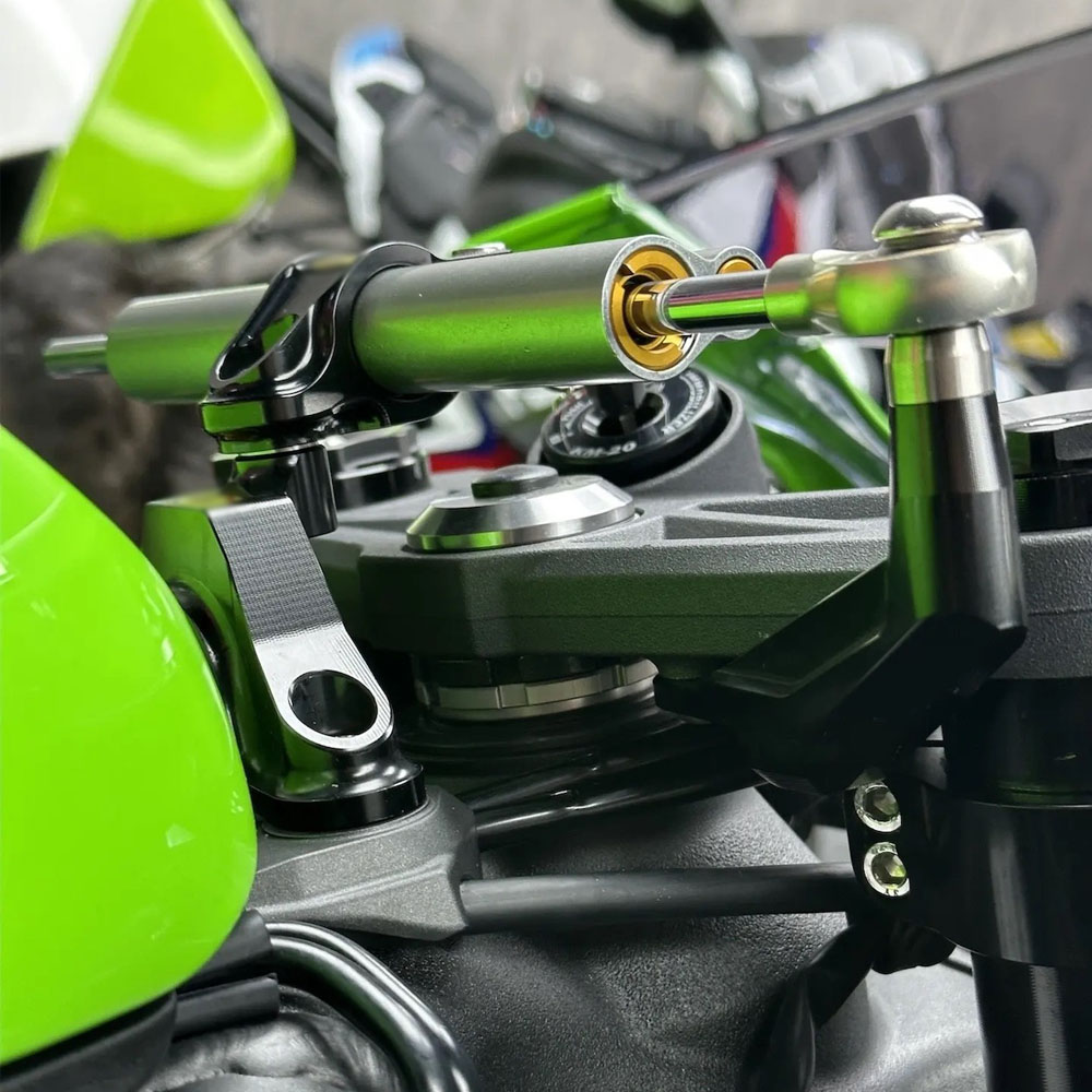 For Kawasaki Ninja ZX 6R ZX-6R - Steering Damper Stabilizer Kit Cnc 评论和价格